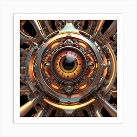 Eye Of The Machine 1 Art Print