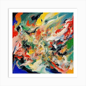 Abstract Painting 7 Art Print