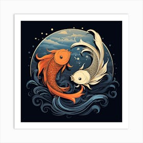 Yin And Yang 9 Art Print