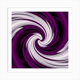 Purple Swirl 1 Art Print