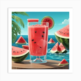 Watermelon Art Print