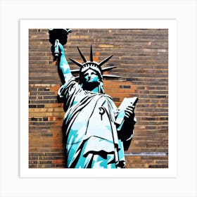 Statue Of Liberty 2 Art Print