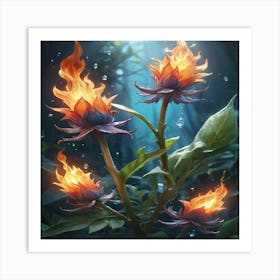 Flora Of The Forest Art Print