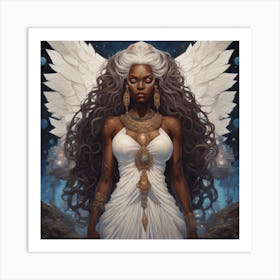 Angel Of The Night Art Print