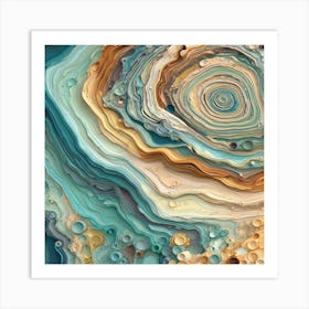 Abstract Painting 67 Art Print