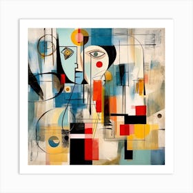 Abstract Painting 19 Art Print