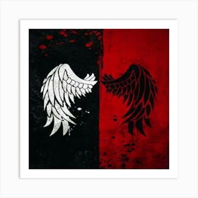 Angel Wings 1 Art Print