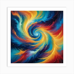 Swirl Vortex Art Print