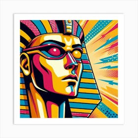 Pop Pharaoh Maatnefru Art Print