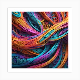 Fractal Art 3 Art Print