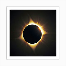 Solar Eclipse 2 Art Print