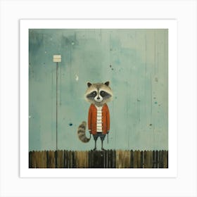 Raccoon 4 Art Print