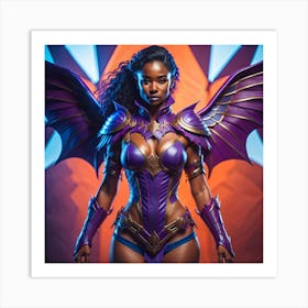 Sexy Warrior Art Print