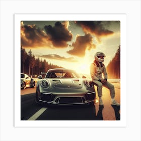 Porsche 911 Gt3 6 Art Print