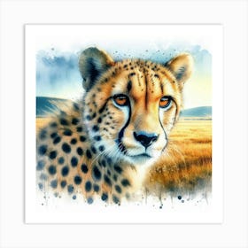 Cheetah Art Print