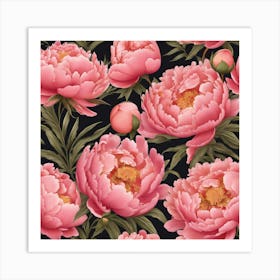 Peony Art Print