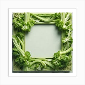 Frame Of Celery 1 Art Print