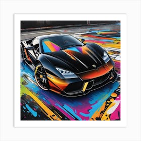 Lamborghini 37 Art Print