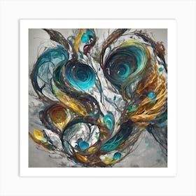 Abstract Nature 1 Art Print