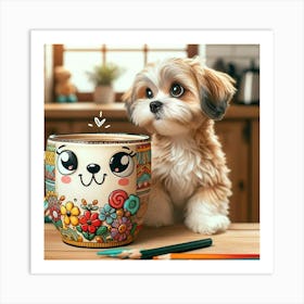 Shih Tzu 1 Art Print