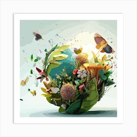 Biodiversity Art Print