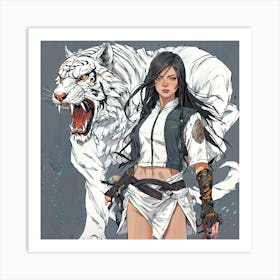 Tigress of the East Art Print