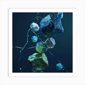 3d Rendering Art Print