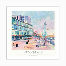 Reykjavik, Iceland Art Print