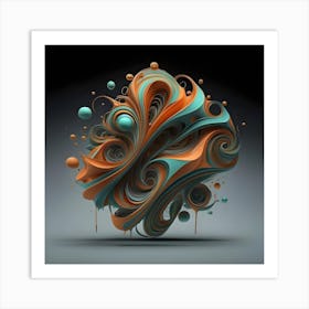 Abstract Art 3 Art Print