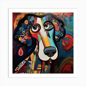 Dog Painting Art Print