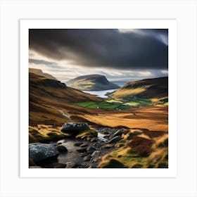 Landscape Ireland Art Print