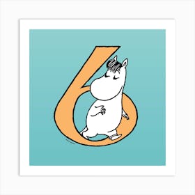Moomin Collection Number 6 Art Print