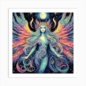 Angel Wings Art Print