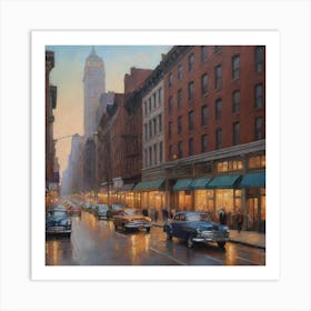 Old New York 4 Art Print