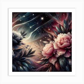 Peonies 4 Art Print