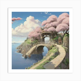 Sakura Blossoms Art Print