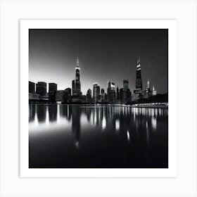 Chicago Skyline Art Print