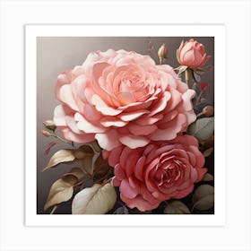 Roses Art Print