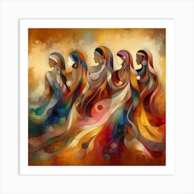 Indian Women Art Print