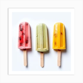 Popsicles 14 Art Print