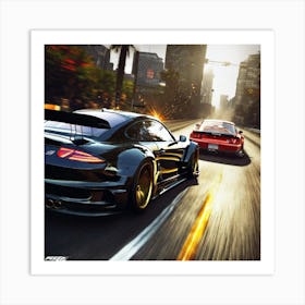 Need For Speed 46 Art Print