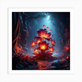 Dark Forest Art Print