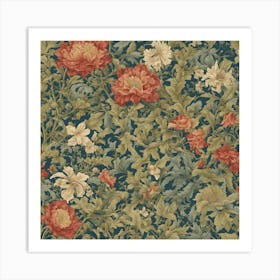 Compton Wallpaper William Morris (1) Art Print