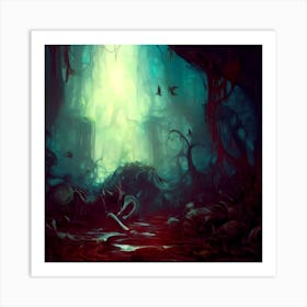 Mythical Mirage Art Print