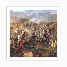 Battle Of San Juan Art Print