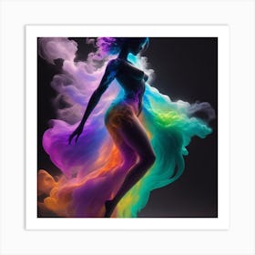 Abstract Of A Woman #1 Art Print Art Print