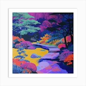 Colourful Gardens Japanese Friendship Garden Usa 2 Art Print