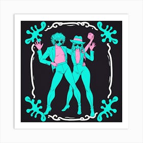 Sexy Couple 1 Art Print