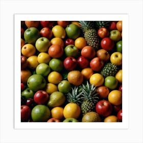 Bunch Of Fruit 1 Art Print