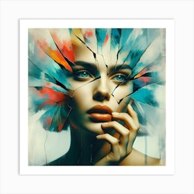 Abstract Of A Woman 32 Art Print